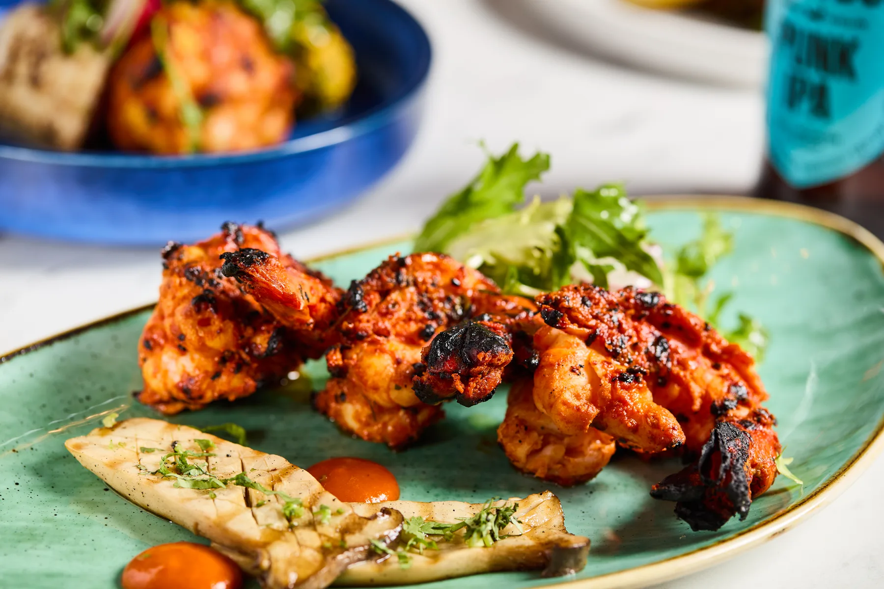 A freshly prepared dish at Balham Social
